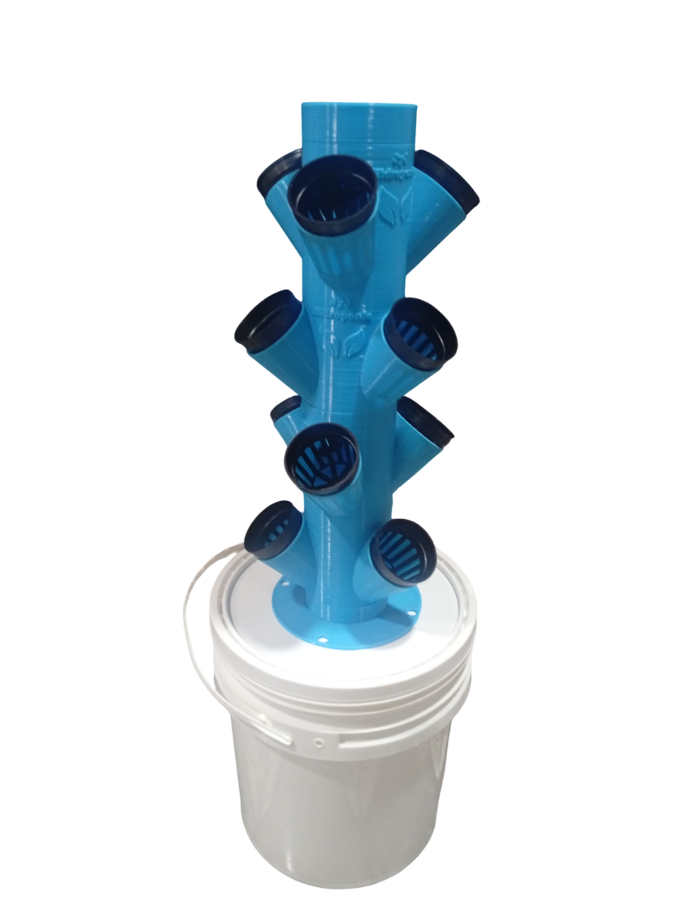 Sistema hidropónico completo para 12 plantas